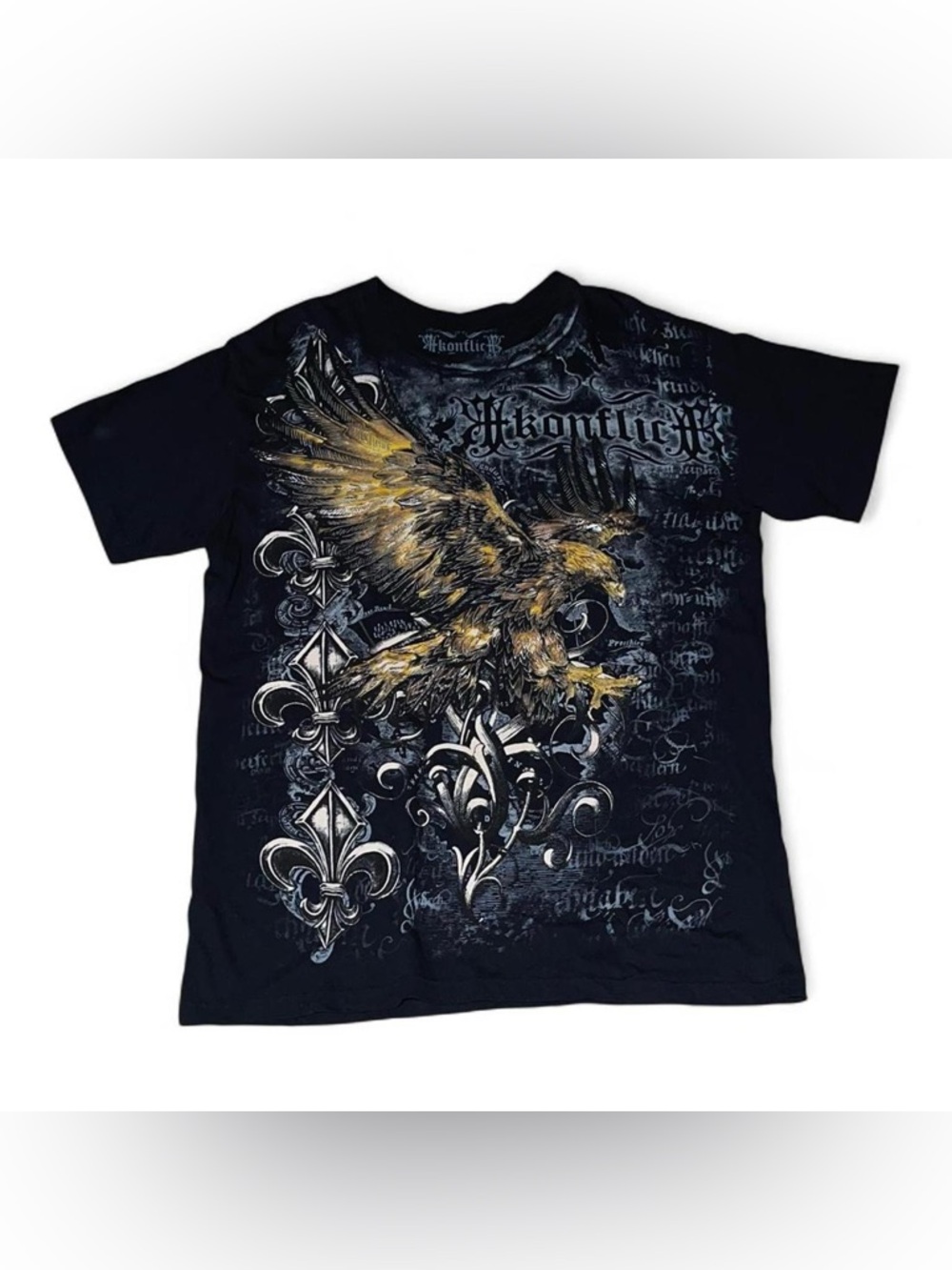 Y2K Konflic Striking Eagle AOP T-Shirt Affliction Style